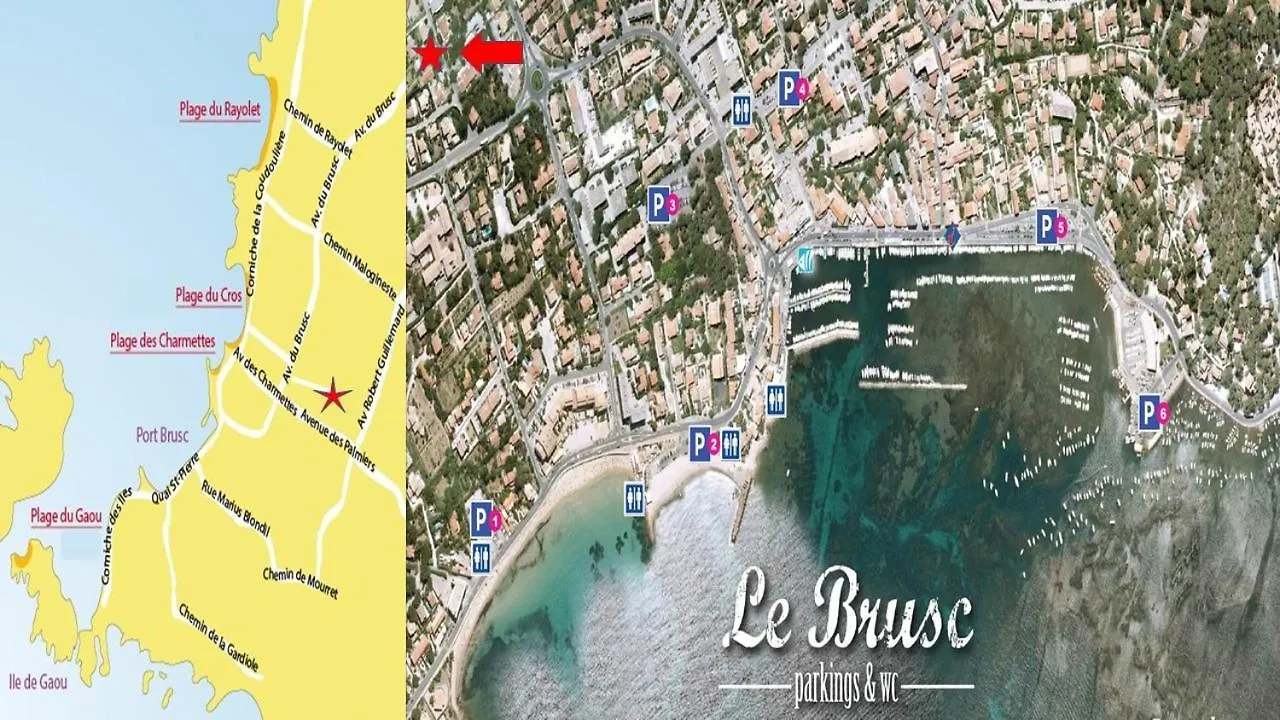 Holiday home ***Maison De 38M² -400M Plage- Avec Jardin*** Le Brusc